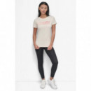 Camiseta con Logo Ombre de DKNY