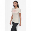 Camiseta con Logo Ombre de DKNY