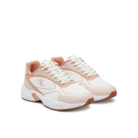 Retro Tennis Knit Mg Bright White/dusty  CALVIN KLEIN