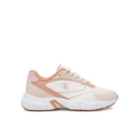 Retro Tennis Knit Mg Bright White/dusty  CALVIN KLEIN