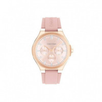 Reloj Vibrancy Crystal Accent Rosa  CALVIN KLEIN