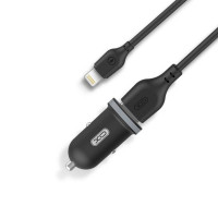 Pack Cargador Mechero 2.1A + Cable Tipo Lightning TZ08 XO