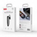 Auricular Inalámbrico BLUETOOTH Recargable con Control de Volumen Negro XO