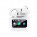 Auriculares Inalámbricos BLUETOOTH con Pantalla Inteligente X42 Blanco XO