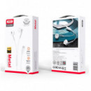 Auriculares con Cable Tipo C EP66 Blanco XO
