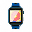 Smartwatch Kids 4G con Entretenimiento y Juegos Azul XO