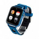 Smartwatch Kids 4G con Entretenimiento y Juegos Azul XO