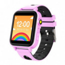 Smartwatch Kids 4G con Entretenimiento y Juegos Purpura XO