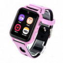Smartwatch Kids 4G con Entretenimiento y Juegos Purpura XO