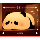 Lampara Kids Soft Panda Blanco y Negro XO