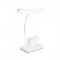 Lampara Led Multifuncion 3 Temperaturas con Organizador Blanco XO