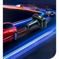 Cargador de Coche Fm BLUETOOTH + USB + Tipoc 25W Negro XO