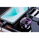 Cargador de Coche Fm BLUETOOTH + USB + Tipoc Negro XO