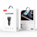 Cargador de Coche Fm BLUETOOTH + USB + Tipoc Negro XO
