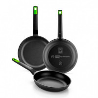 Juego de Sartenes 3 Pcs de 20-24-28 Cm Gastro BRA