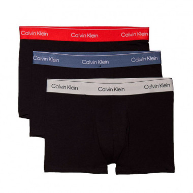 Pack de 3 Bóxers Ajustados - Icon Cotton Stretch  CALVIN KLEIN