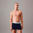 Pack de 3 Bóxers Ajustados - Icon Cotton Stretch  CALVIN KLEIN