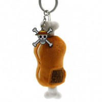 Llavero de Peluche Carne con Hueso One Piece  ABY STILE