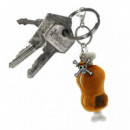 Llavero de Peluche Carne con Hueso One Piece  ABY STILE
