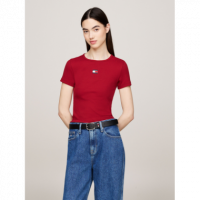 Camiseta TOMMY JEANS Canalé Roja