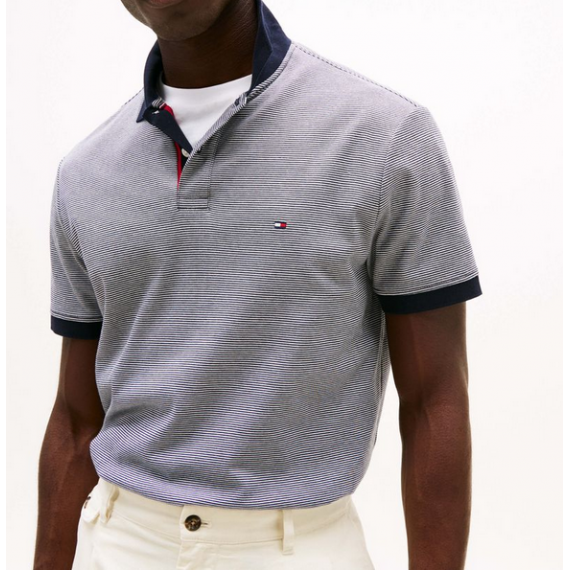 Polo TOMMY HILFIGER Rayas Azul Marino