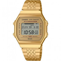 CASIO Colecccion ABL-100WEG-9AEF Reloj Digital Dorado-bluetooth