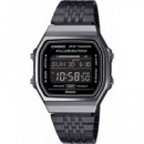 CASIO Colecccion ABL-100WEGG-1BEF Reloj Digital Plateado-bluetooth