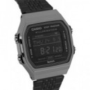 CASIO Colecccion ABL-100WEGG-1BEF Reloj Digital Plateado-bluetooth