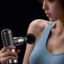 Mini Pistola de Masaje con Accesorios XOFG02 XO