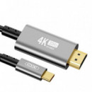 Cable de Datos 1.8M Tipo C a HDMI XO