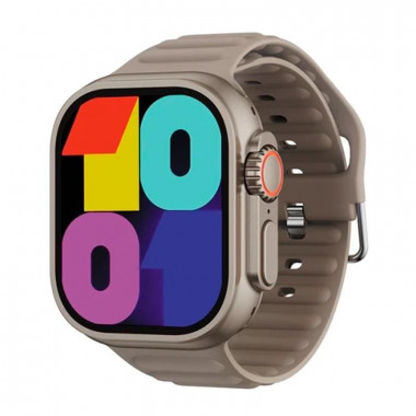 Smartwatch Deportivo M10ULTRA de 9ª Generación Carga Inalámbrica Gris XO