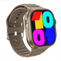 Smartwatch Deportivo M10ULTRA de 9ª Generación Carga Inalámbrica Gris XO
