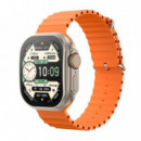 Smartwatch Deportivo M11ULTRA de 9ª Generación Carga Inalámbrica Naranja XO