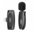 Microfono Inalámbrico MKF08B de Solapa con Lightning Negro XO