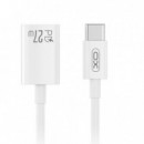 Adaptador 27W Tipo C a Lightning Blanco XO