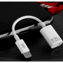 Adaptador 27W Tipo C a Lightning Blanco XO