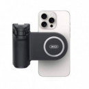 Soporte de Smartphone con Conexión BLUETOOTH Negro XO