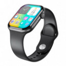 Smartwatch Amoled Deportivo de 10ª Generación Carga Inalámbrica Negro XO