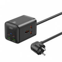 Cargador Rapido 65W Negro XO