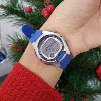 CASIO LW-200-2A Reloj Digital Deportivo para Mujer - Correa Azul Oscuro, Luz Led, Wr 50M y Cronómetro