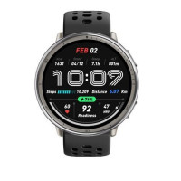 Smartwath Amazfit Active 2 con correa deportiva de silicona Negra