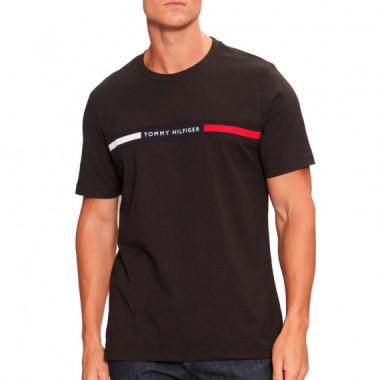 Camiseta de Cuello Redondo con Logo  TOMMY HILFIGER