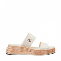 Sandalias de Lona con Plataforma  CALVIN KLEIN