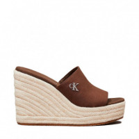 Sandalias de Cuña Tipo Alpargatas con Plataforma  CALVIN KLEIN