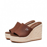 Sandalias de Cuña Tipo Alpargatas con Plataforma  CALVIN KLEIN