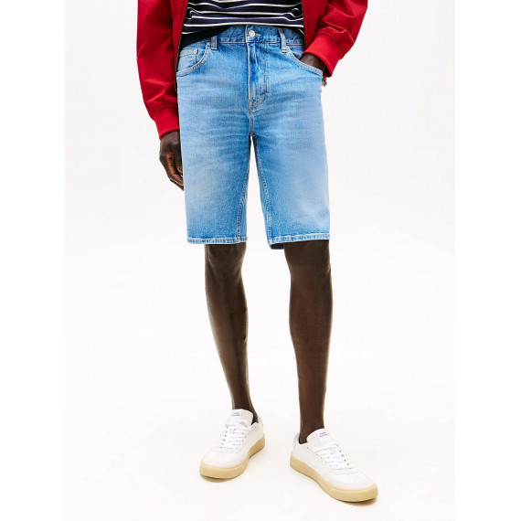 Pantalón Corto Vaquero Ajustado Brooklyn Efecto Usado  de TOMMY HILFIGER