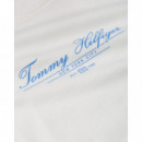 Camiseta de Cuello Redondo con Logo de TOMMY HILFIGER