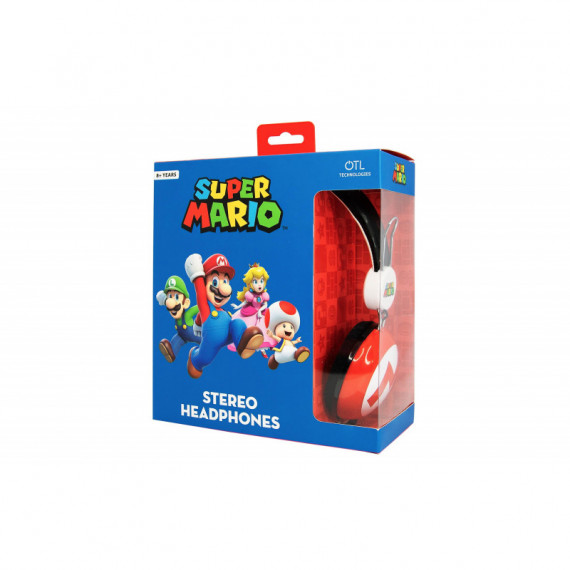 Auriculares Infantiles Super Mario Bros Iconic  OTL TECHNOLOGIES