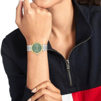 Reloj Lori C/plateada E/verde  TOMMY HILFIGER