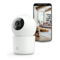 GARZA Camara Vigilancia Orwell Wifi 360º,2.5K Quad HD Sensor Movimiento,vision Nocturna,